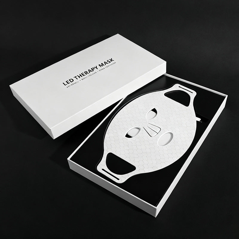 Wireless Red & Blue LED Beauty Facial Mask